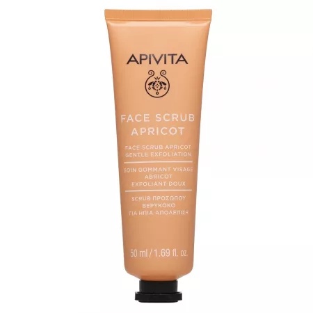 APIVITA Masca exfolianta Caise cu actiune delicata, 50ml