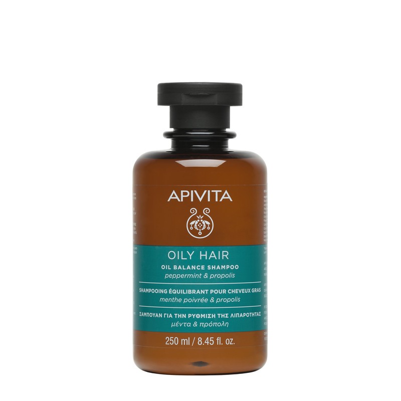 APIVITA Sampon Par gras, 250ml