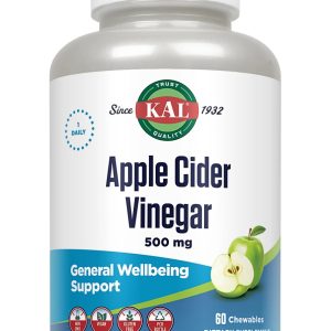 Apple Cider Vinegar 500 Mg, 60 Tab Masticabile, Secom