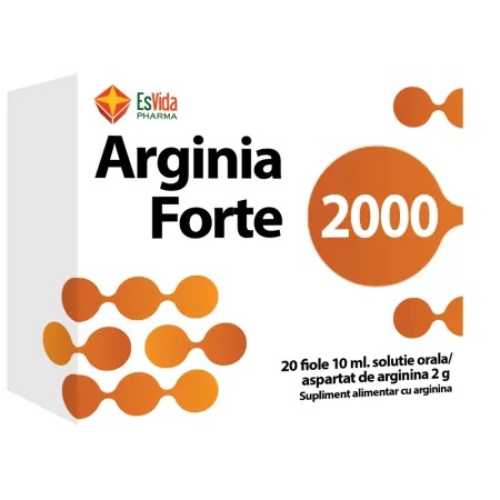 Arginia - Arginina Forte 2000, 20 Fiole Esvida