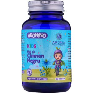 AroninoKids Ulei Chimen Negru, 60cpr. mast., Aronia Charlottenburg