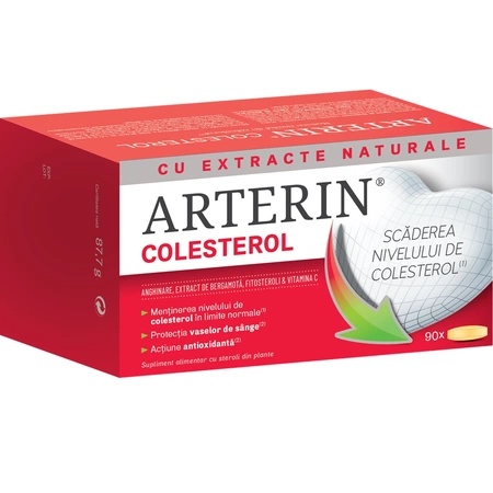 Arterin Colesterol, 90 comprimate – Perrigo
