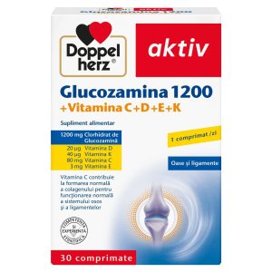 Articulatii mobile Glucozamina 1200mg, 30 comprimate, Doppelherz