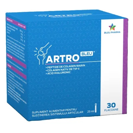 Artro Bleu, 30 flacoane x 25 ml - Bleu Pharma