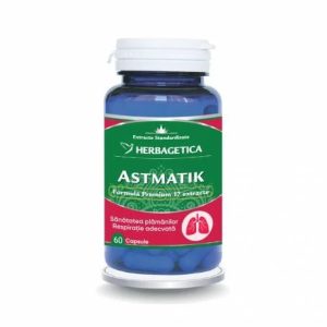 Asmatik, 60 capsule, Herbagetica