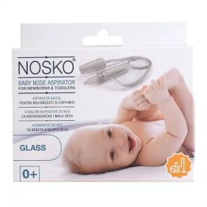 Aspirator nazal din sticla 0l+, Nosko