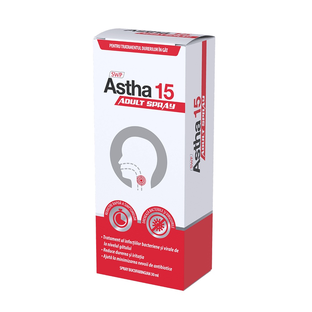 Astha 15 Adult Spray, 30 ml, Sun Wave Pharma