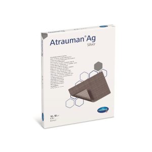 Atrauman Ag Pansament 10 x 10cm, 10buc (Hartmann)
