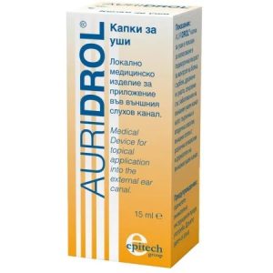 Auridrol Picaturi de urechi, 15ml, Naturpharma