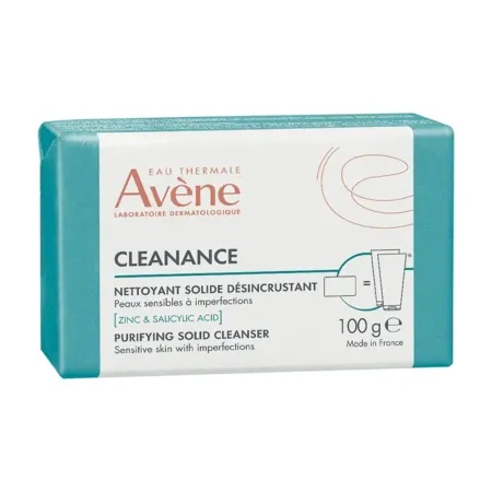 Avene Cleanance Sapun purificator pentru ten gras si predispus la acnee, 100 g