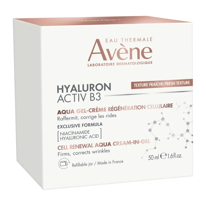 Avene Hyaluron Activ B3 Aqua-Gel Crema Pentru Regenerare Celulara 50ml