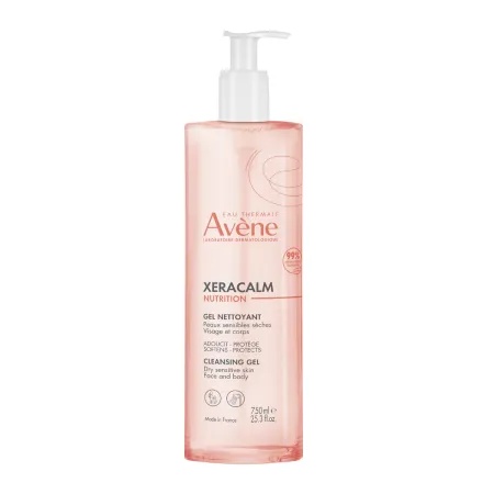 Avene Xeracalm Nutrition Gel de curatare delicat, 750 ml