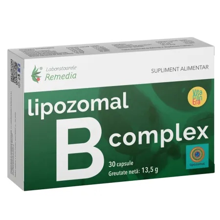 B-Complex Lipozomal, 30 capsule – Remedia