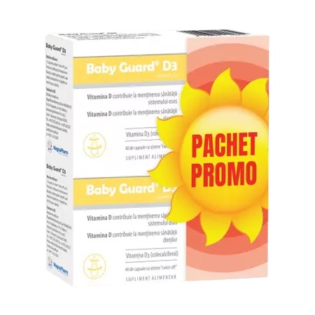 Baby Guard D3, 40+40 capsule, Elantis