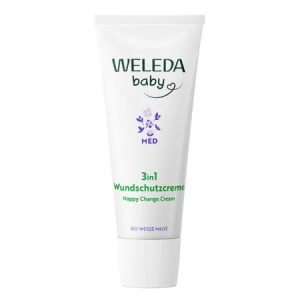 BabyDerm Crema scutec 3 in 1cu nalba alba, 50ml, WELEDA