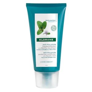 Balsam cu extract de menta pentru par expus la poluare, 150ml, Klorane