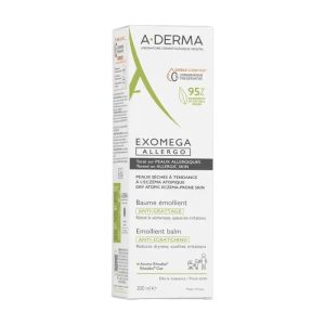 Balsam emolient Exomega Allergo pentru piele uscata-iritata, 200ml, A-Derma