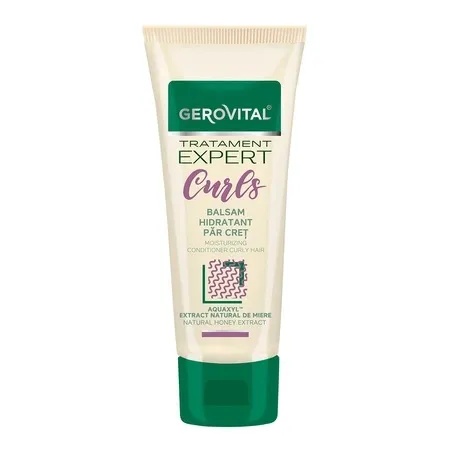 Balsam hidratant pentru parul cret Gerovital Tratament Expert Curls 150 ml