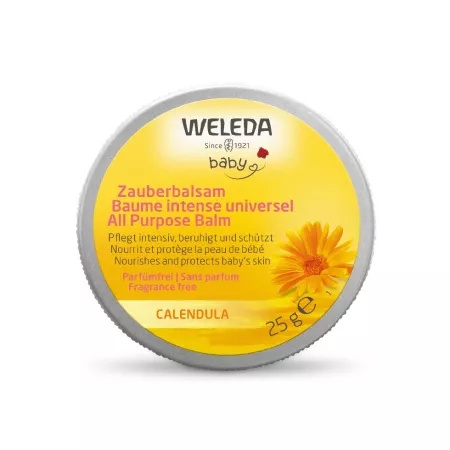 Balsam intensiv cu galbenele, 25ml, Weleda Baby