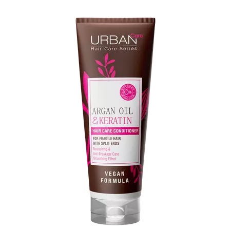 Balsam pentru par fragil cu ulei de Argan si Keratina, 250 ml, Urban Care