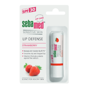 balsam protector pentru buze spf 30 capsuni4 8g sebamed.png