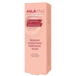 Balsam tratament pentru hidratarea buzelor MineralActiv, 15ml, 120, Aslavital