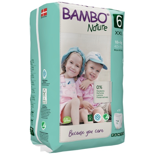 Bambo Nature Pants Junior nr 6 (18kg+) x 18buc
