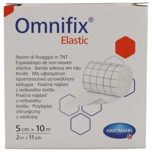 Banda adeziva elastica Omnifix, 5cm x 10m, Hartmann