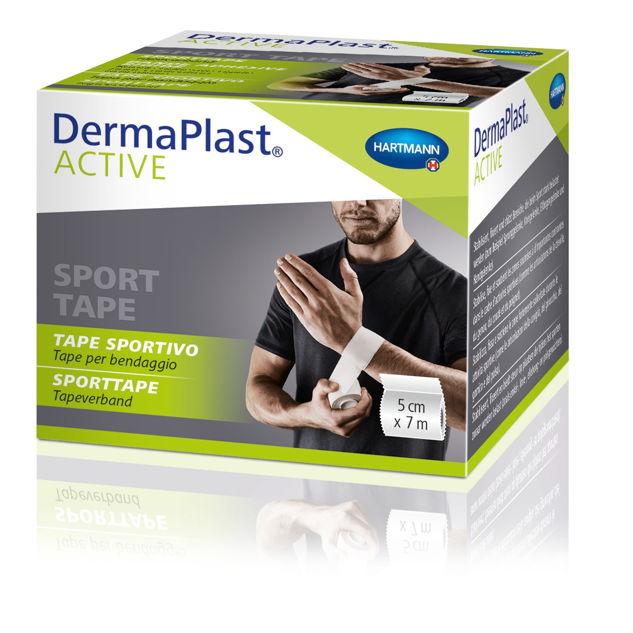 Banda Adeziva Rigida DermaPlast ACTIVE Sport 3.75 cm x 7 m