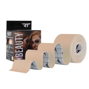 banda hinesiologica bej pentru reducerea ridurilot 5cmx5m rea tape.png