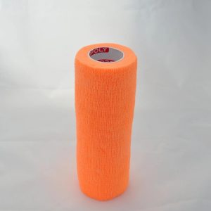 Bandaj autoadeziv 15cm x 4,5m, portocaliu, Copoly