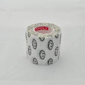 Bandaj autoadeziv 5cm x 4,5m, alb smiles, Copoly