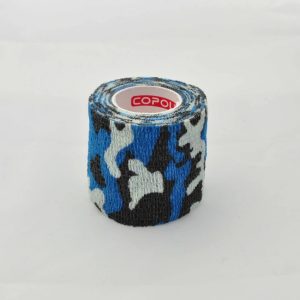 Bandaj autoadeziv 5cm x 4,5m, albastru camuflaj, Copoly