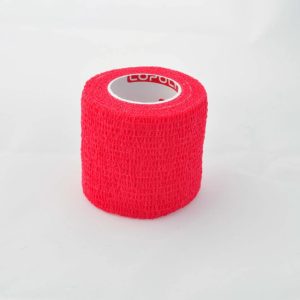 Bandaj autoadeziv 5cm x 4,5m, rosu, Copoly