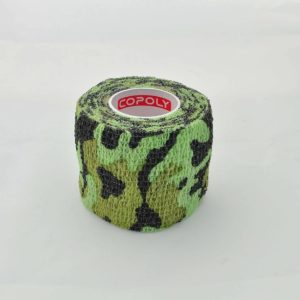 Bandaj autoadeziv 5cm x 4,5m, verde camuflaj, Copoly