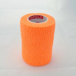 Bandaj autoadeziv 7,5cm x 4,5m, portocaliu, Copoly