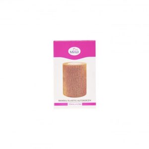 Bandaj elastic autoadeziv neutru, 10cm x 4,5m, Minut