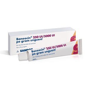 Baneocin 250UI/5000UI/g unguent, 20g, Sandoz
