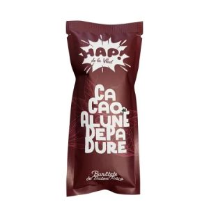 Baton raw vegan cu Cacao si Alune de padure, 45g, HAP de la Vlad