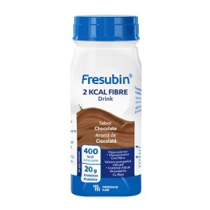 Bautura Fresubin Fibre Drink 2kcal cu aroma de ciocolata, 200ml, Fresenius Kabi
