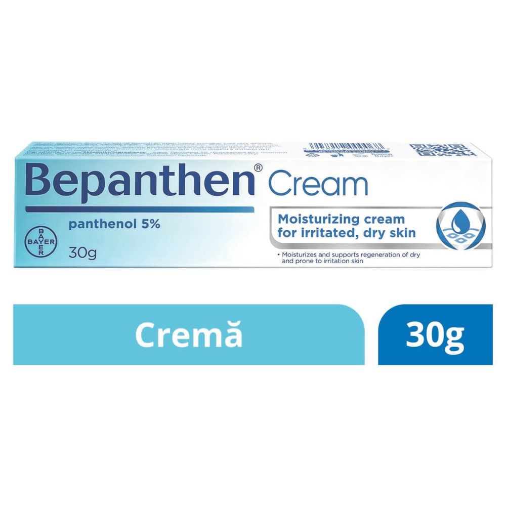 Bepanthen Crema cu 5% Panthenol, 30 g – Bayer