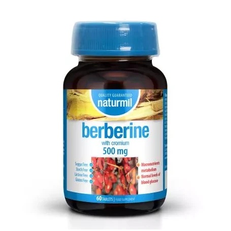 Berberina 500 mg, 60 capsule Naturmil