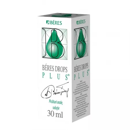 Beres Drops Plus picaturi, 30ml, Beres Pharmaceuticals