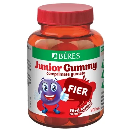 Beres Fier Junior Gummy , 30 Compr.Gumate