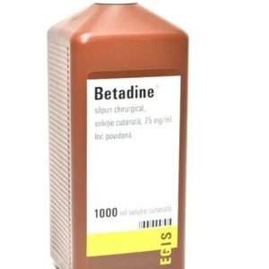 Betadine sapun chirurgical 75mg/ml, 1000ml, Egis