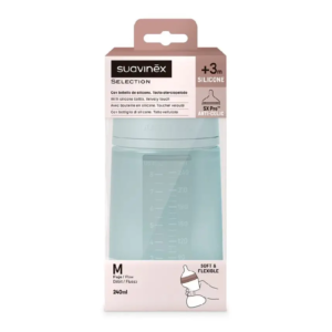 biberon din silicon sx pro colour essence debit mediu bleu suavinex.png