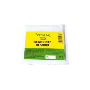 Bicarbonat de sodiu x 50g, VitaliaPharma