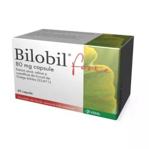 Bilobil Forte 80mg, 60cps, Krka