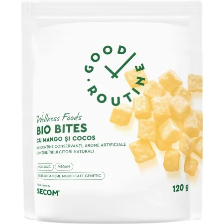 Bio Bites cu Mango si Cocos Good Routine 120 g