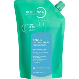 BIODERMA Sebium Gel spumant rezerva Eco, 400ml